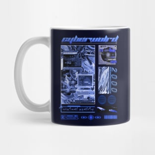 Cybercore World Aesthetic Design Mug
